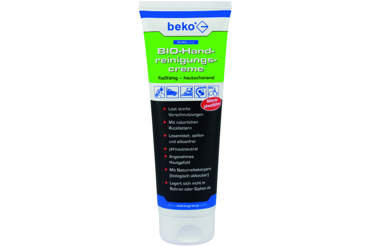 Crème nettoyante pour les mains BEKO CareLine BIO