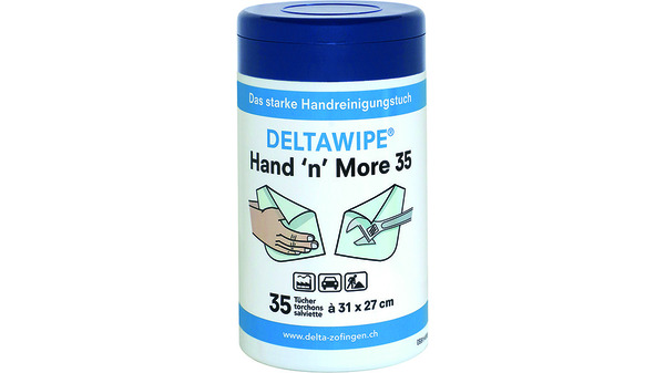 Fazzoletti detergenti DELTAWIPE Hand 'n' More