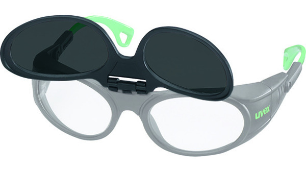 Flip-up relevable pour lunettes de protection pour soudeurs UVEX 9104