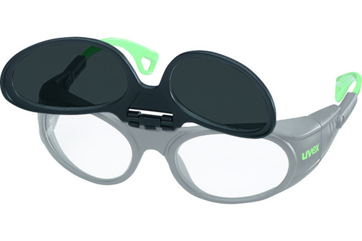 Flip-up relevable pour lunettes de protection pour soudeurs UVEX 9104