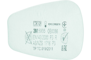 Einlege-Filter 3M™ 5935 / P3R zu Atemschutzmaske