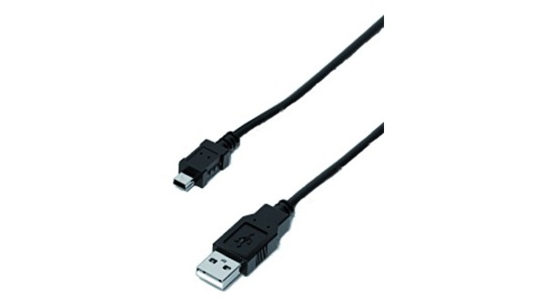 Cavi di collegamento Mini-USB L&S nero