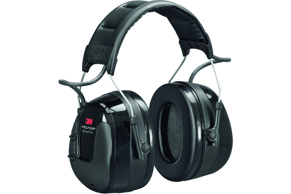 Coquilles de protection auditive 3M™ PELTOR™ WorkTunes™ Pro FM Radio Headsets