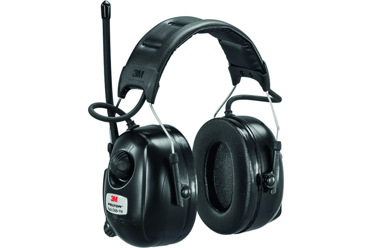Cuffia per protezione orecchie 3M™ PELTOR™ DAB+ & FM-Radio Headset