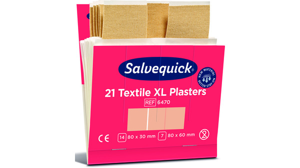 Pansements pour plaies textile Salvequick XL
