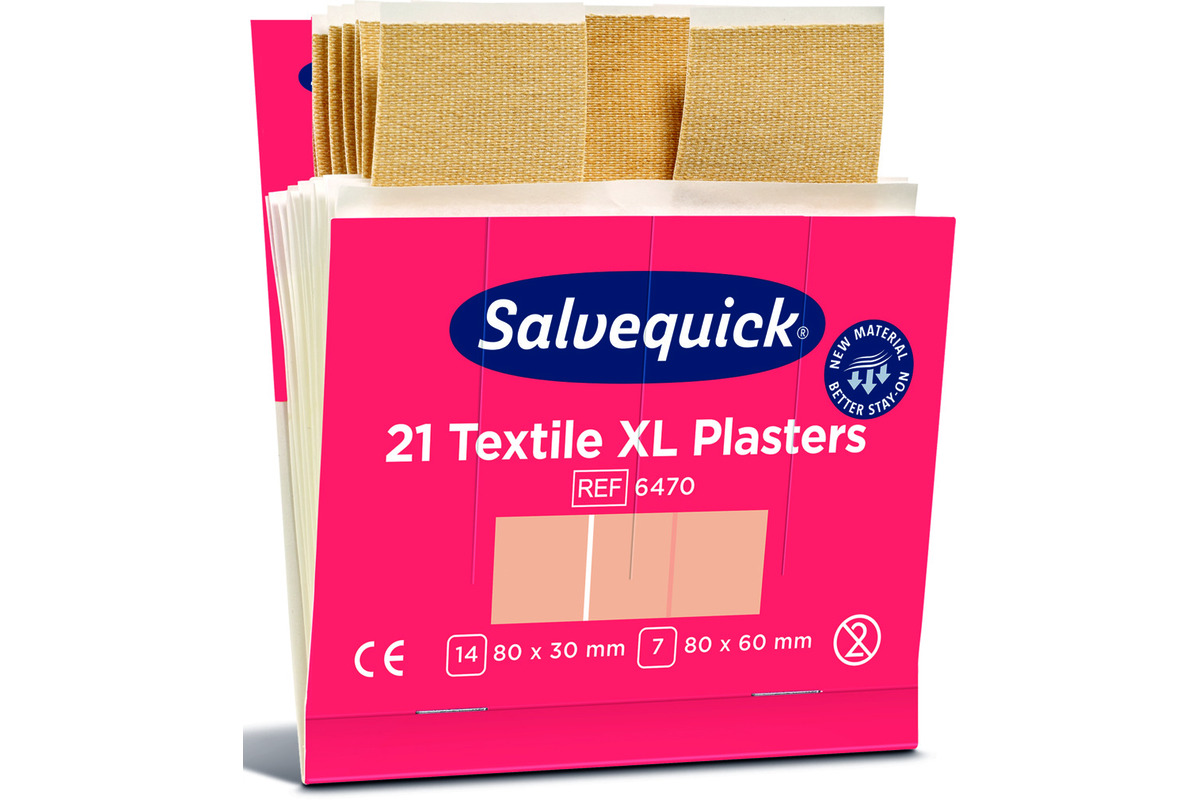 Cerotti per ferite tessile Salvequick XL