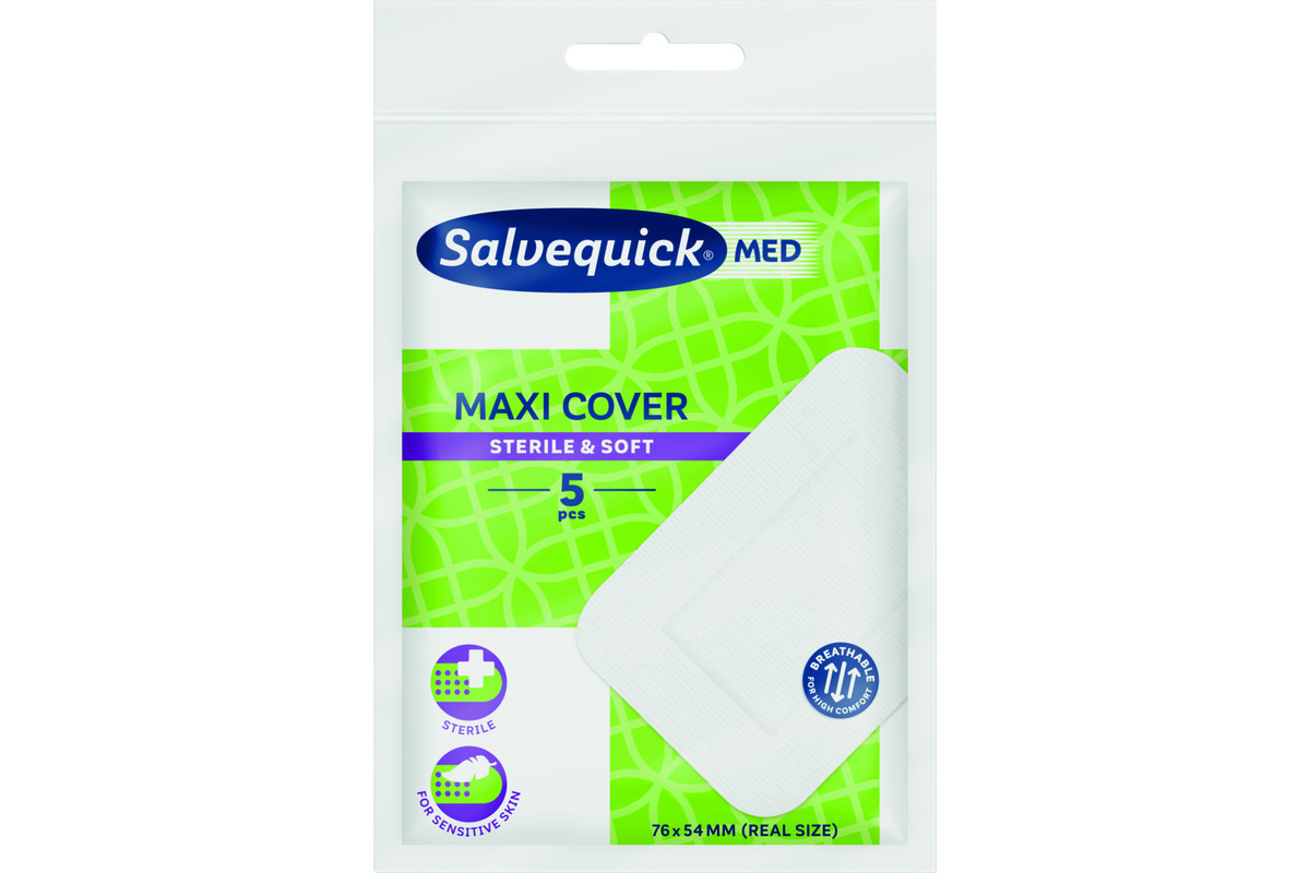 Pansement rapide Salvequick Maxi Cover