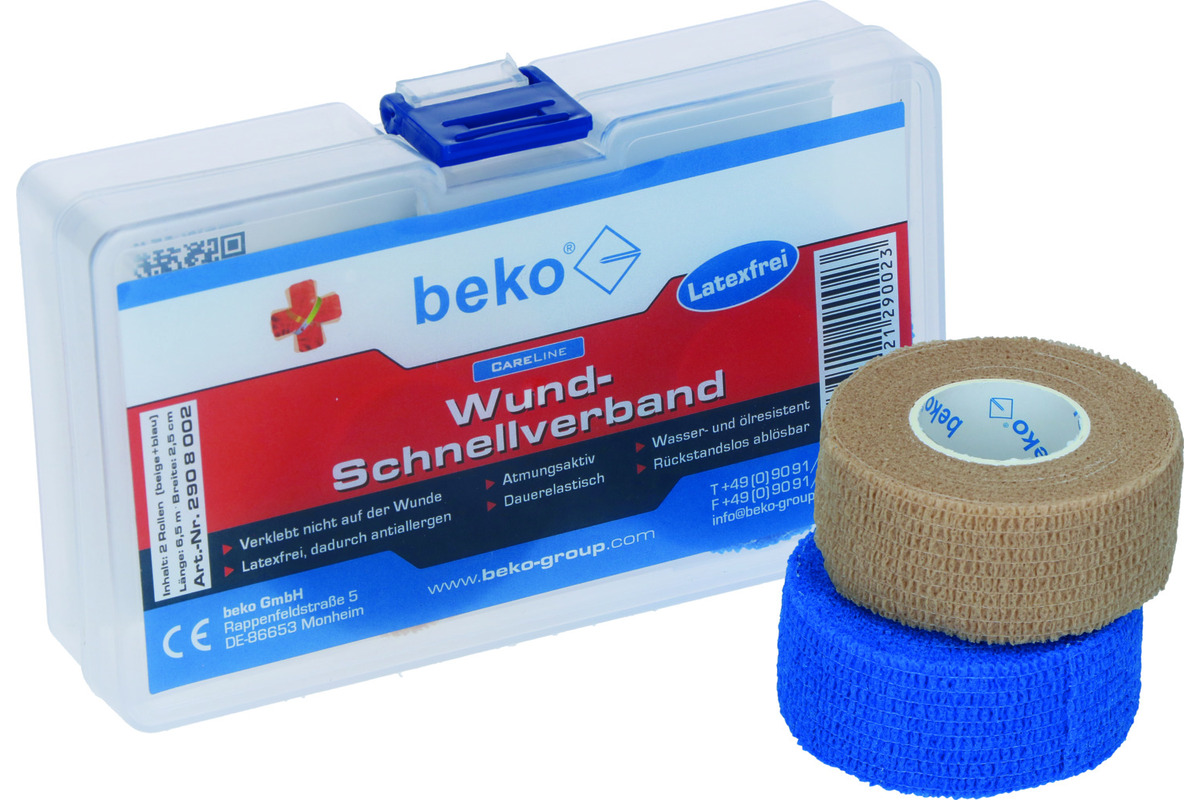 Set de pansements rapides pour blessures  BEKO