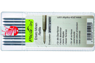 Pica Dry 4030 Crayon de marquage Graphite - Recharge 