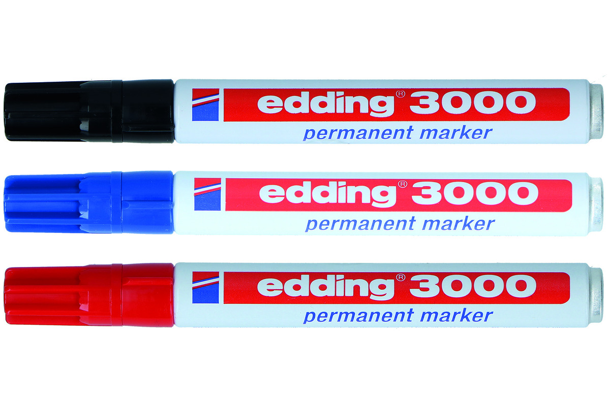 Filzschreiber Permanent Marker EDDING 3000