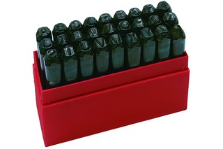 Schlagbuchstaben-Satz