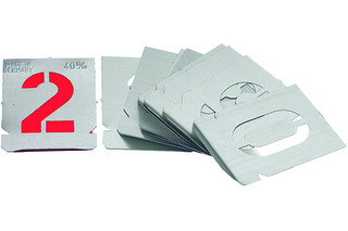 Kit di sagome per cifre