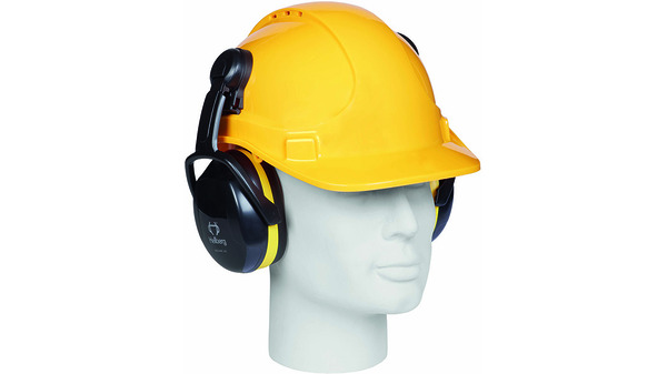 Cuffia per protezione orecchie HELLBERG SECURE 2C / fissaggio casco