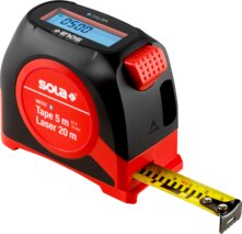 Mètre à ruban numérique / Télémètre laser SOLA METEC