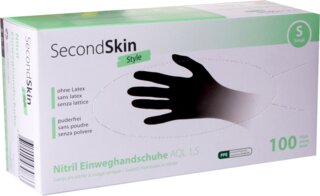 Einweghandschuhe SecondSkin Nitril Style