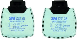 Filtre à particule 3M™ Secure Click avec charbon activ
