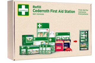 Nachfüllpaket CEDERROTH für Erste-Hilfe-Station Set
