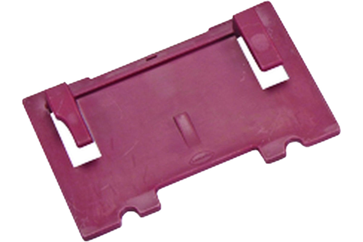 Lamello Plaque auxiliaire 4 mm, rouge (75mm)