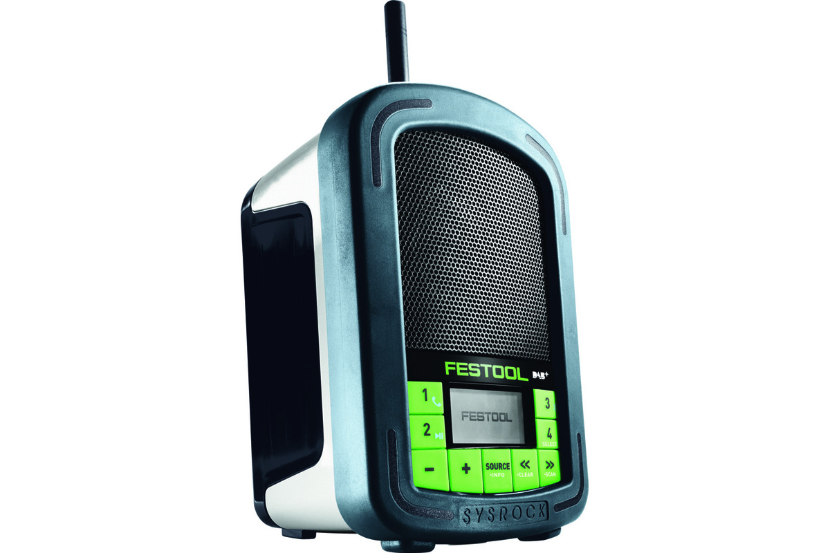 Radio digitale a batteria FESTOOL SYSROCK BR 10 DAB+
