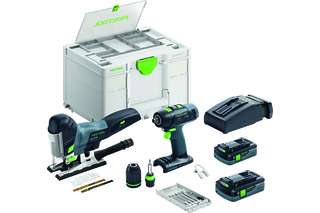 Akku-Montage-Set FESTOOL T 18+3/PSC 420 HPC I-Set Akku-Montage-Set FESTOOL T 18+3/PSC 420 HPC I-Set
