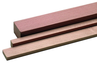 Listeaux carrés en hêtre (alèse de chants)