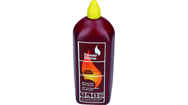 Gel combustible POWER FLAME bouteille PE