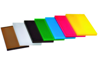 Plaques de plexiglas de couleur GS