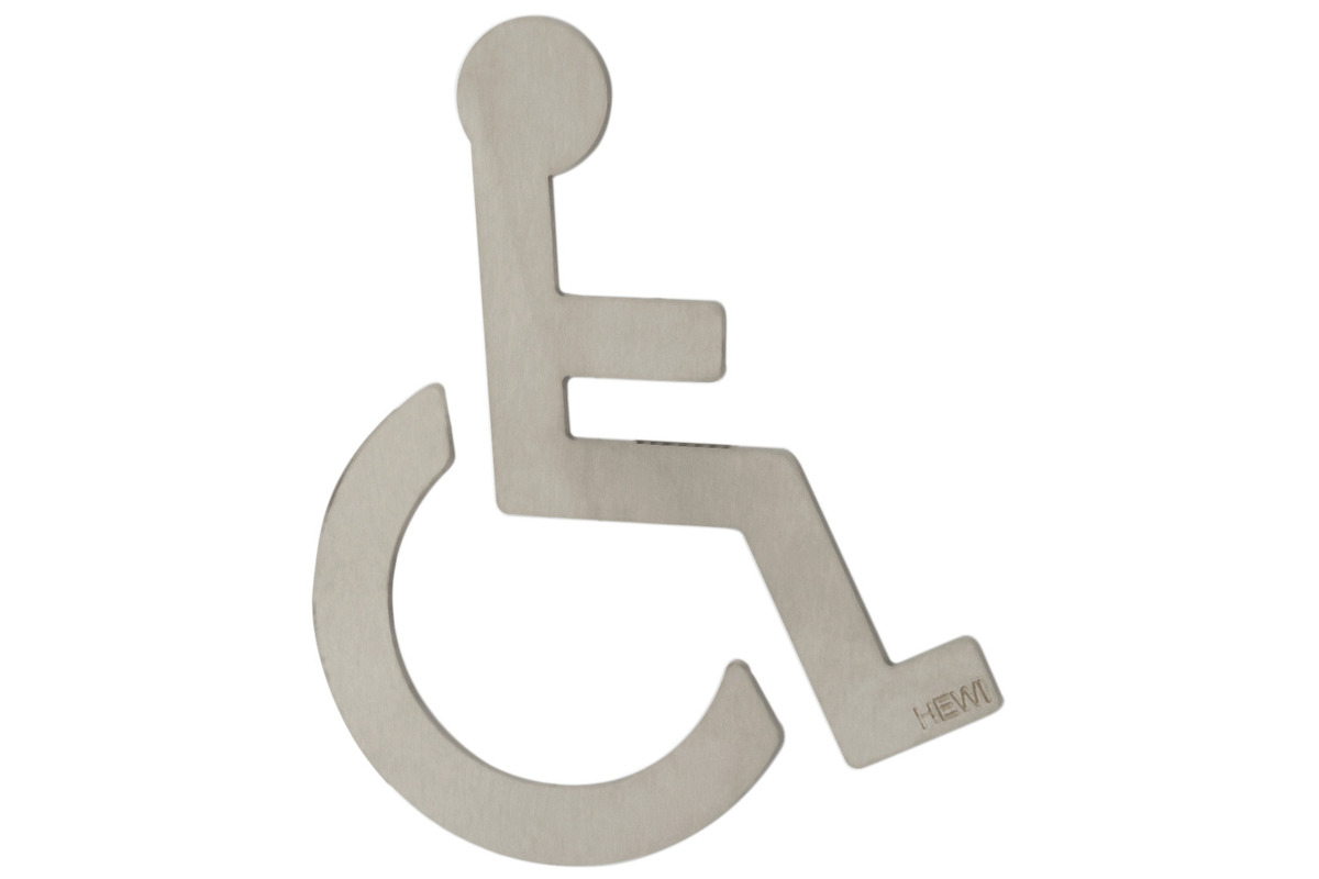 Symbole handicapés HAGER 73.710.150.3