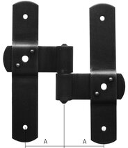 Bandella T doppia HAGER 15.519
