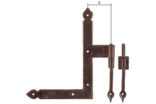 Squadra per finestra sin. HAGER 16.402