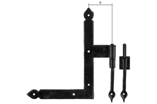 Bandella T per finestra HAGER 15.402