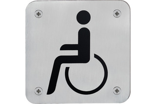 Placca indicatore Uomini HAGER Art. 73.E665 M