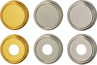 Drücker- und Schlüsselrosette HAGER 1436 Drücker- und Schlüsselrosette HAGER 1436