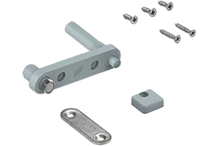 Maintien magnétique en position fermée Standard pour le kit de base Push to move HETTICH WingLine S