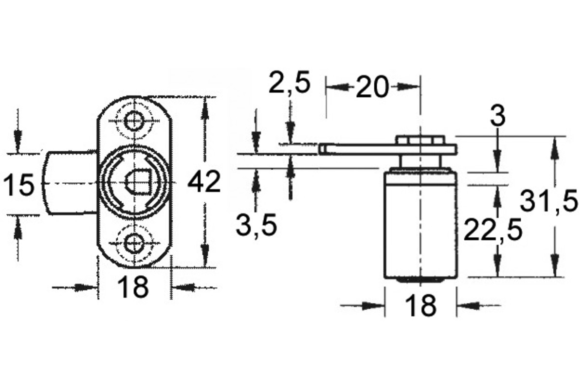 Cylindre de fermeture WKS - P5000