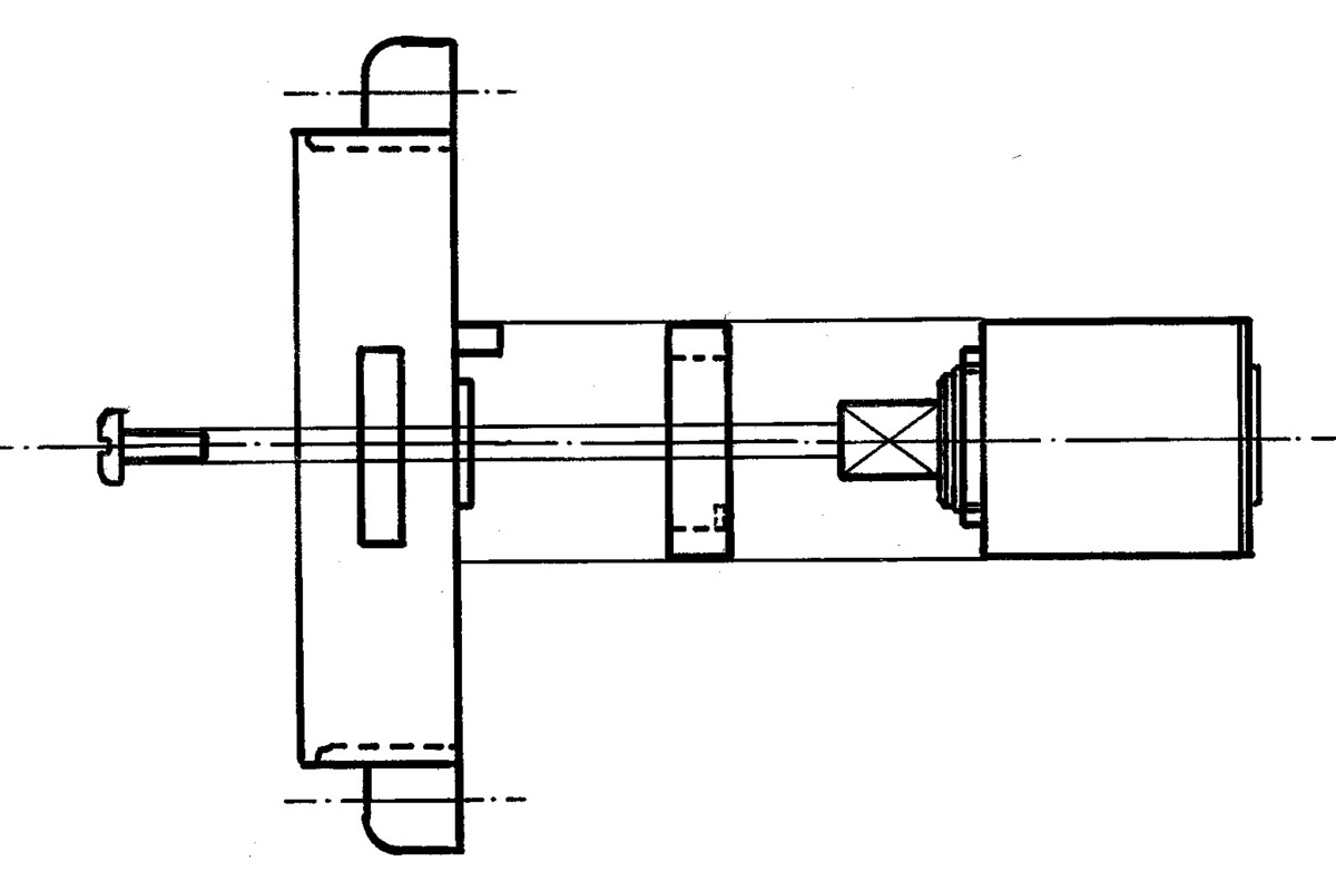 Bague de montage pour cylindre KABA type 1057