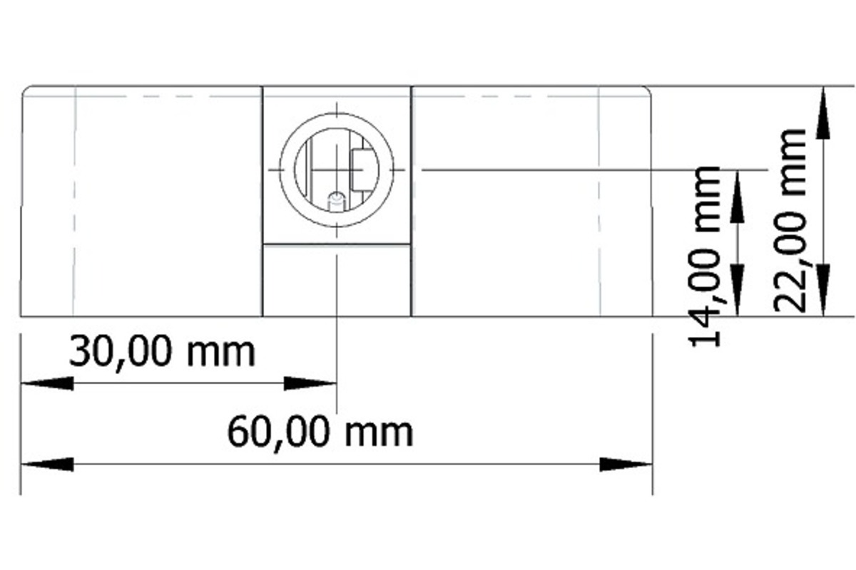 Elektronisches Möbelschloss Solo RFID 125 kHz