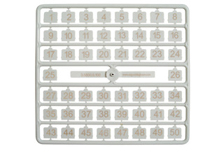 Placchette numerate SAFE-O-MAT