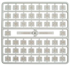 Placchette numerate SAFE-O-MAT