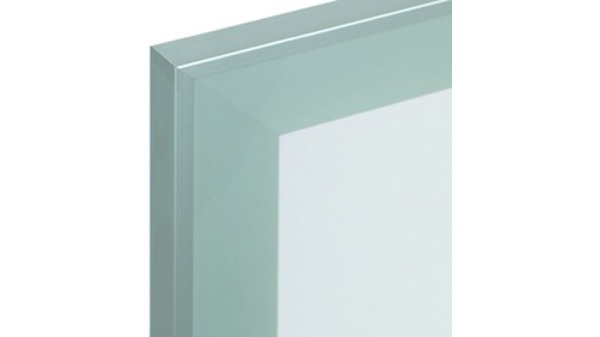 Cadre de la porte en verre large 50 mm avec/sans vitrages, recouvrement 7 mm