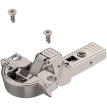 Charnière pour cadre en aluminium BLUM CLIP top BLUMOTION, porte encastrée