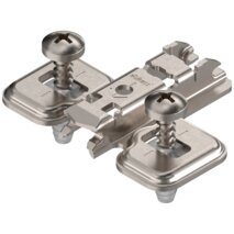 Plaques de montage cruciforme BLUM CLIP top 28/32