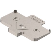 Adaptateur d'angle pour plaques de montage cruciforme BLUM -5°