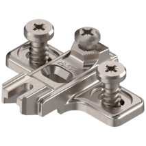 Plaques de montage cruciforme BLUM MODUL montage d'angle