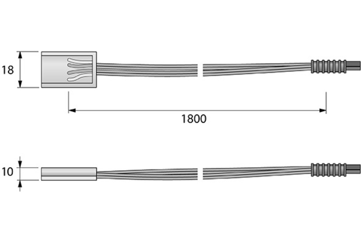 Câble de connexion HALEMEIER SuperStripe 24 V