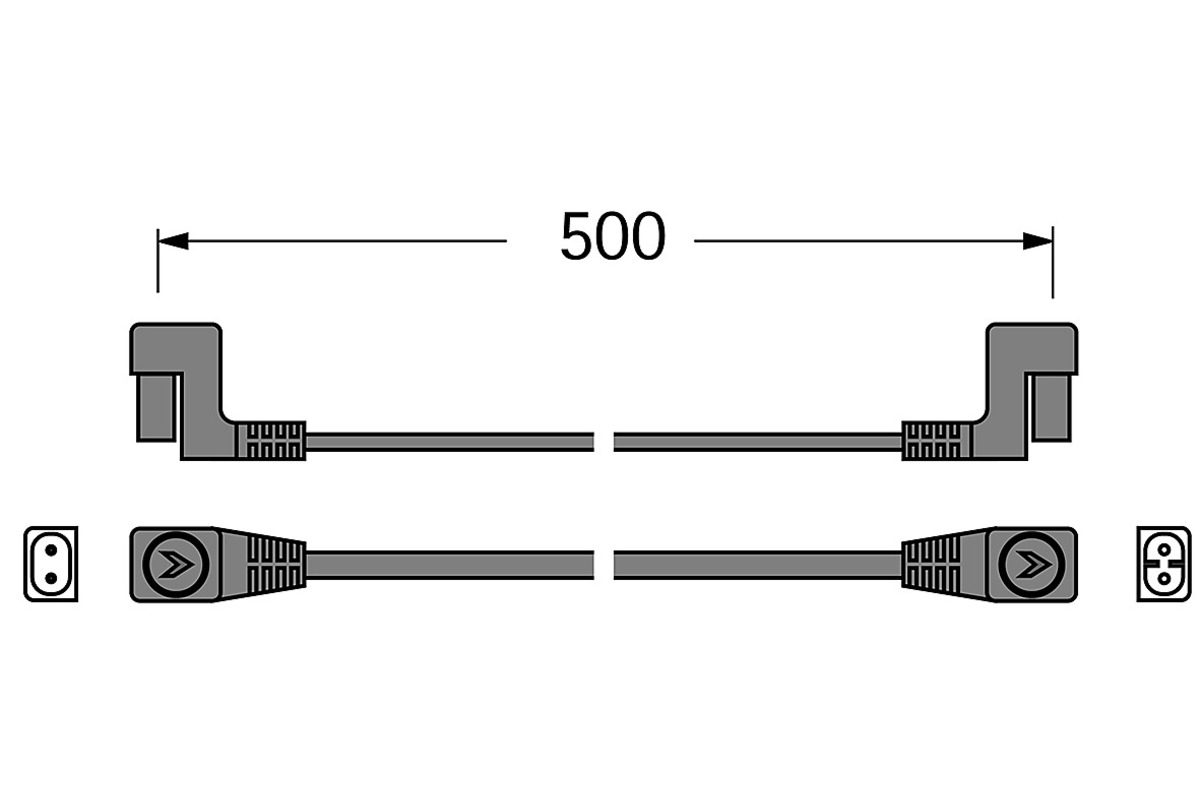 Conduites de raccordement HALEMEIER LiteLine Basic 230 V