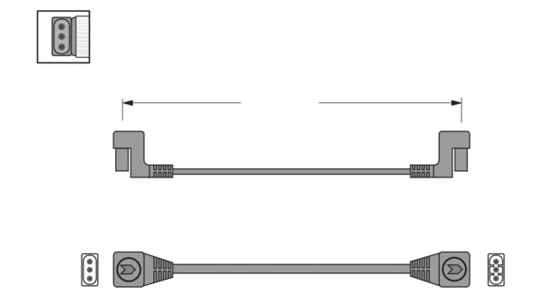 Cavi di collegamento HALEMEIER 230 V standard