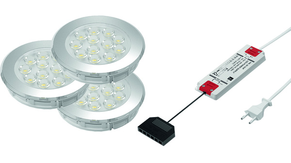 Kit di lampade LED incassate/esterne HALEMEIER Sign Plus 12 V