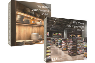 Scatola campione L&S Mec Driver/profili e nastri LED