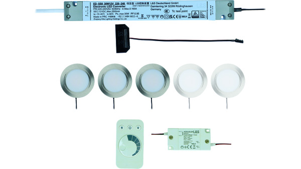 Kit completo lampade incassate LED Chip 58 12 V
